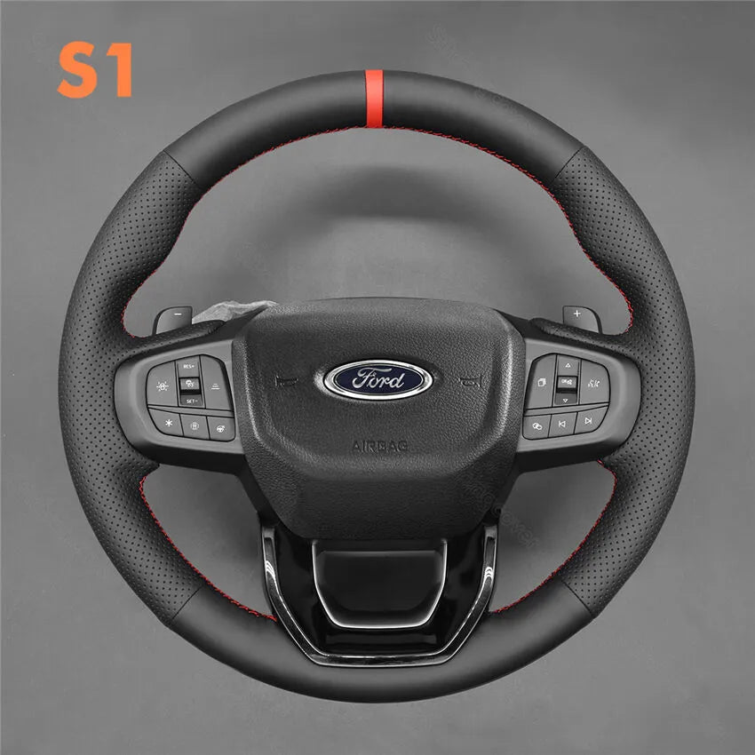 Steering Wheel Cover for Ford Ranger 2022 2023 2024