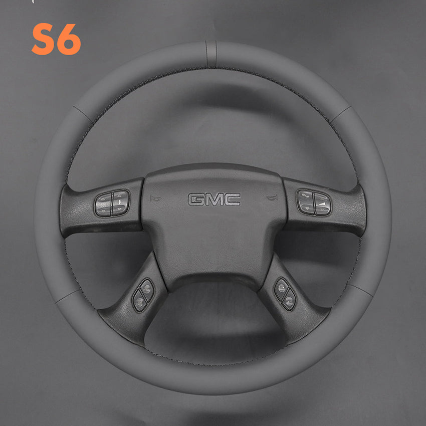 Steering Wheel Cover for GMC Sierra 1500 2500 3500 CC Classic Envoy Yukon Savana 2003-2008