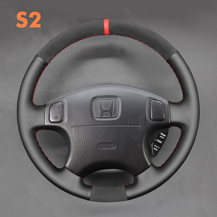 Steering Wheel Cover for Honda Civic CR-V CRV Prelude 1996-2002