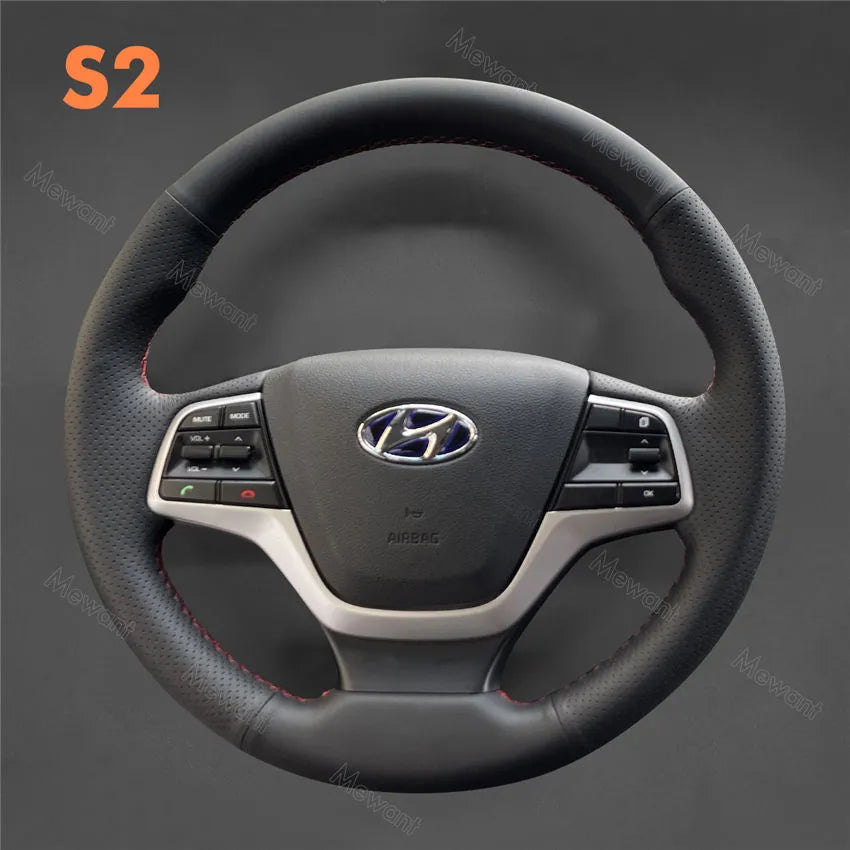 Steering Wheel Cover for Hyundai Accent Elantra 2018-2020