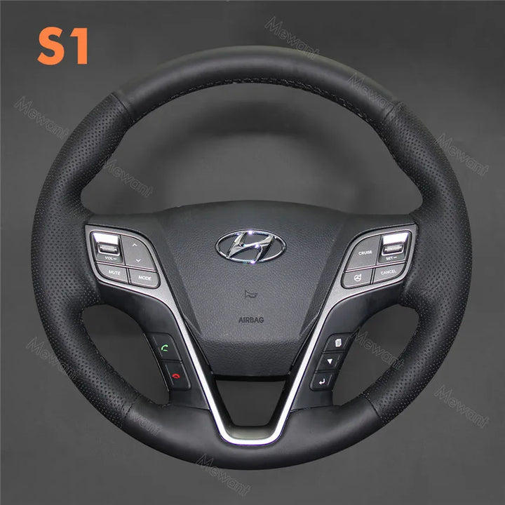 Steering Wheel Cover for Hyundai Grand Santa Fe XL H350 Sport