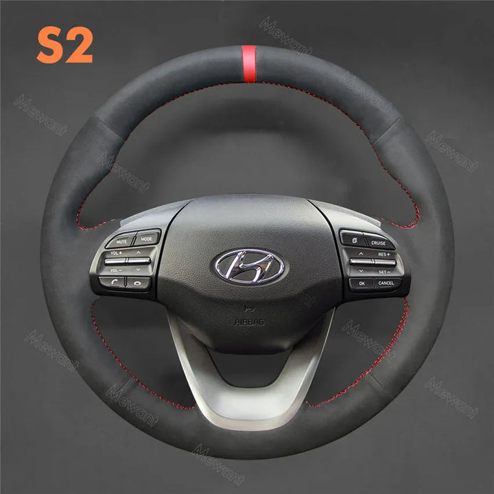 Steering Wheel Cover for Hyundai Kona 2017-2020