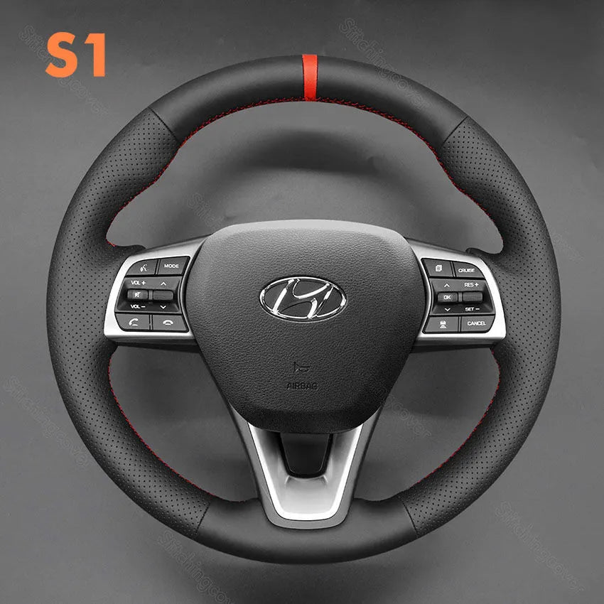 Steering Wheel Cover for Hyundai Sonata 2014-2019
