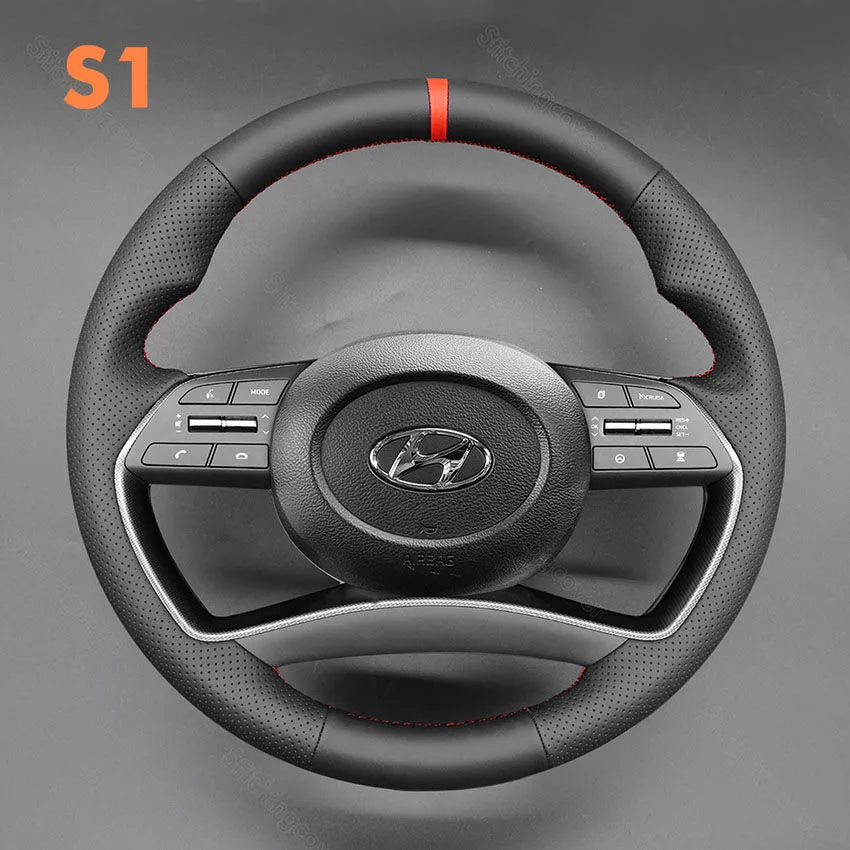 Steering Wheel Cover for Hyundai Sonata VIII STARIA 2021 2022 2023 2024