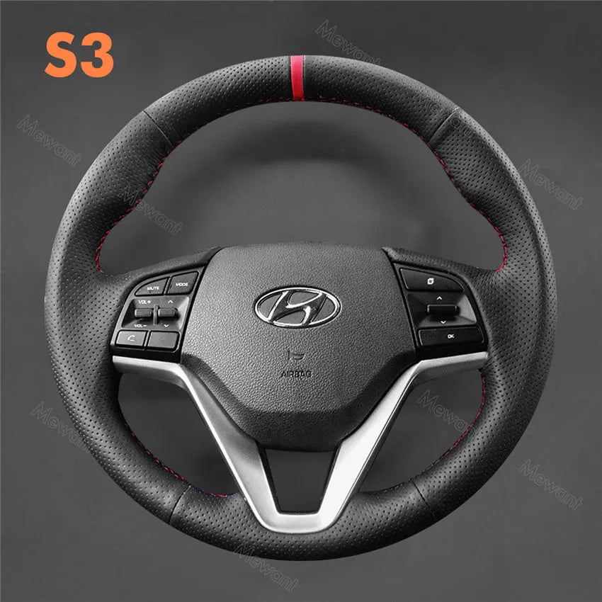 Steering Wheel Cover for Hyundai Tucson 2015-2021