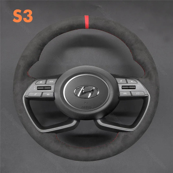 Steering Wheel Cover for Hyundai i20 Bayon 2020-2024