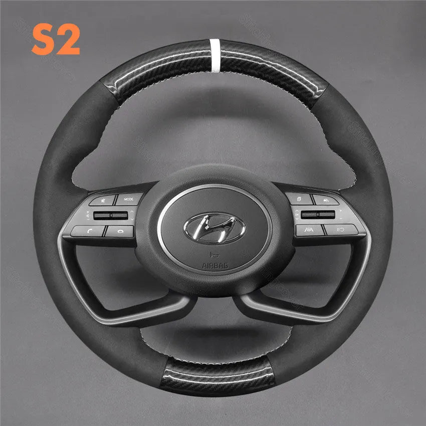 Steering Wheel Cover for Hyundai i20 Bayon 2020-2024