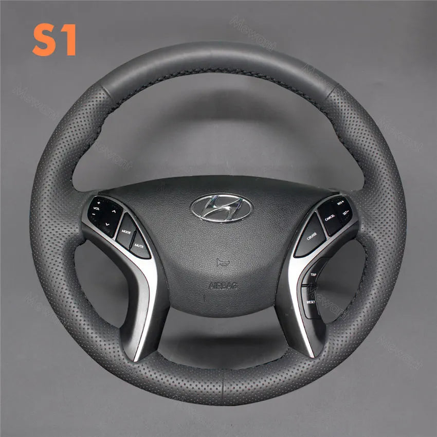 Steering Wheel Cover for Hyundai i30 Elantra GT Coupe 2011-2016