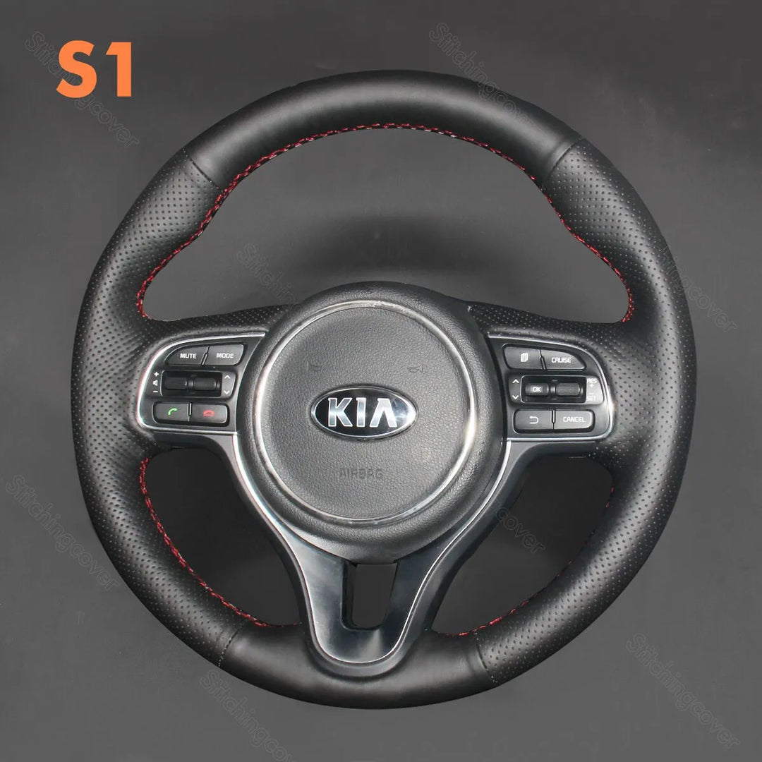 Steering Wheel Cover for Kia K5 Sportage KX5 Niro 2016-2019