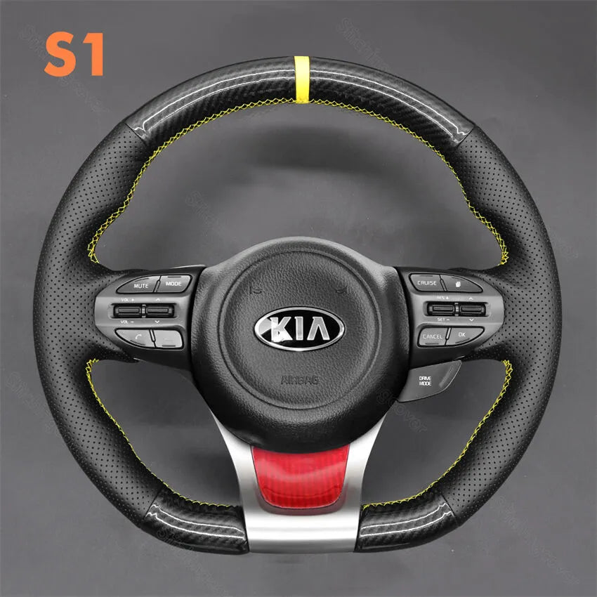 Steering Wheel Cover for Kia  Optima  Ceed Cee'd 2 Proceed Pro 2014-2018