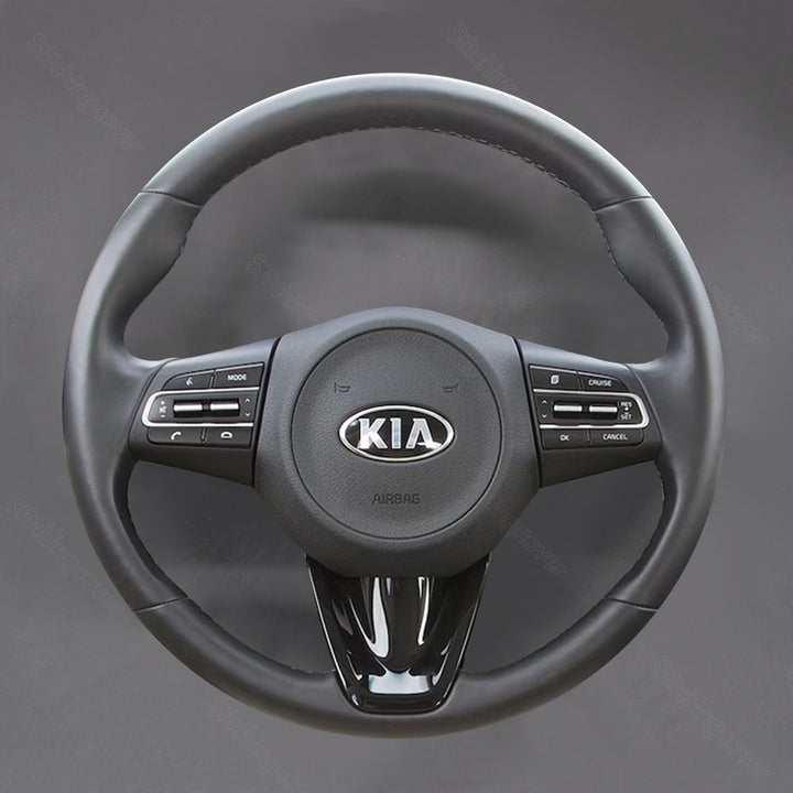 Steering Wheel Cover for Kia Stinger Round 2018 2019 2020 2021 2022