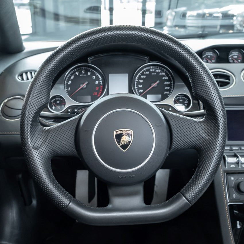 Steering Wheel Cover for Lamborghini Gallardo 2004-2014 - Stitchingcover