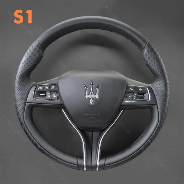 Steering Wheel Cover for Maserati Levante Ghibli Quattroporte 2019