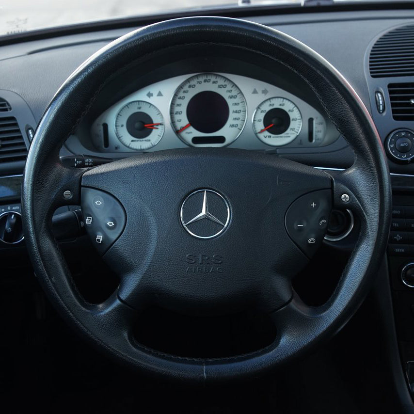 Steering Wheel Cover for Mercedes Benz E55 Sport AMG W211 2003 2004
