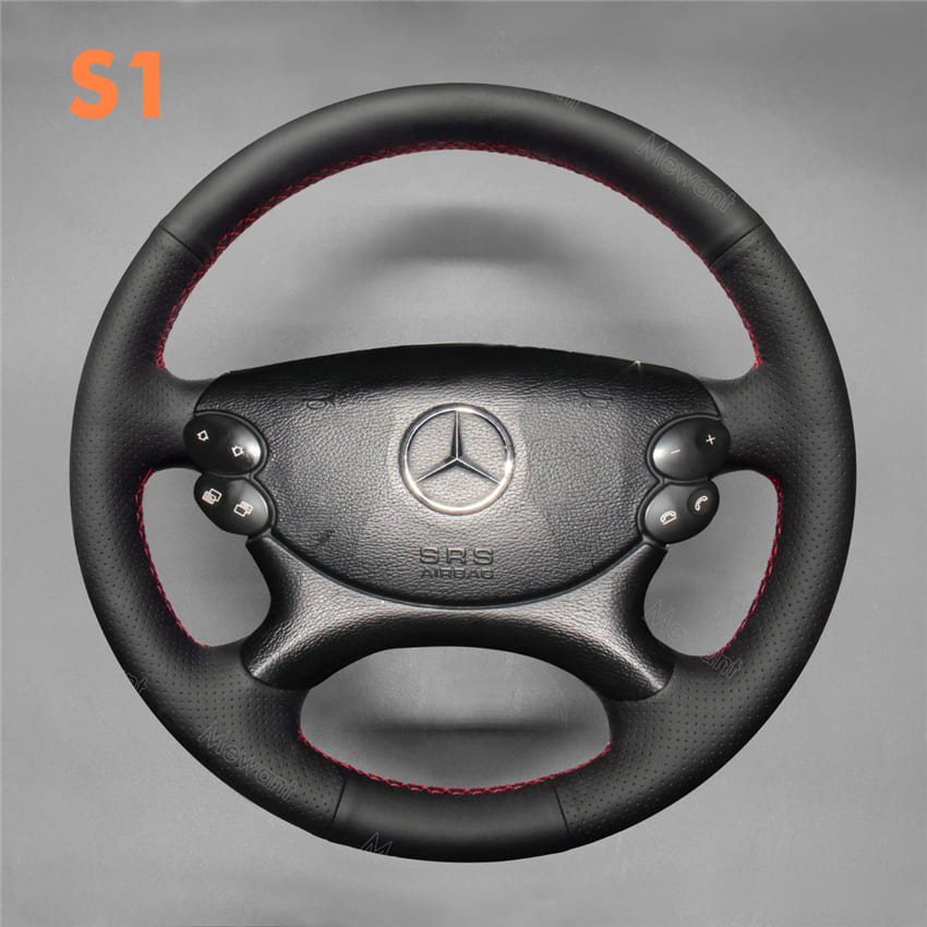 Steering Wheel Cover for Mercedes benz W211 C209 C219 W463 R230