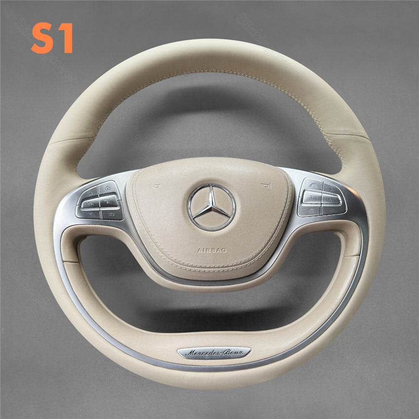 Steering Wheel Cover for Mercedes benz W222 2014-2017