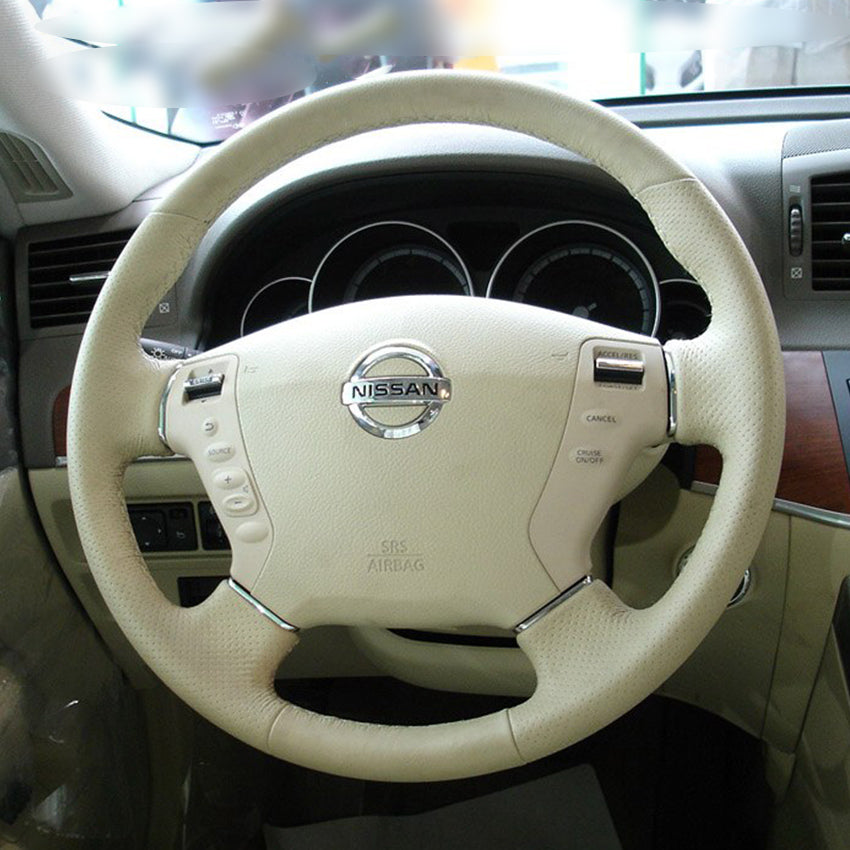Steering Wheel Cover for Nissan Fuga Cima 2002-2008 - Stitchingcover