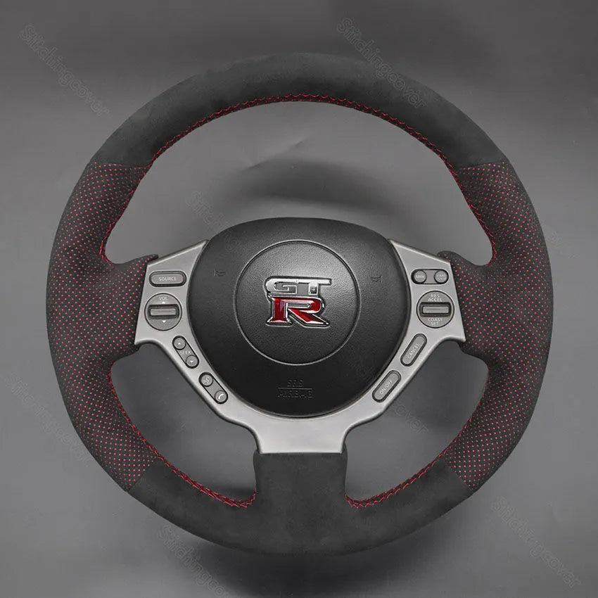 Steering Wheel Cover for Nissan GTR GT-R Nismo 2008-2016