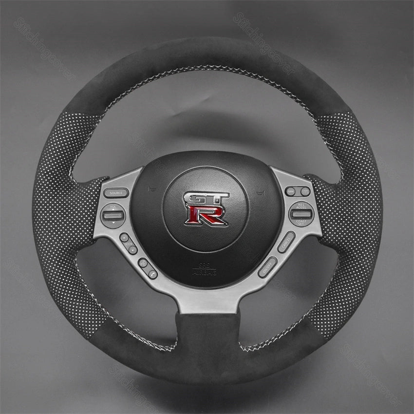 Steering Wheel Cover for Nissan GTR GT-R Nismo 2008-2016