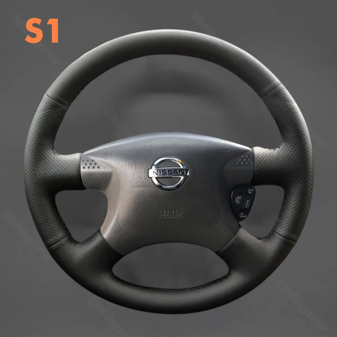 Steering Wheel Cover for Nissan Sunny Bluebird Sylphy Sentra 2000-2006