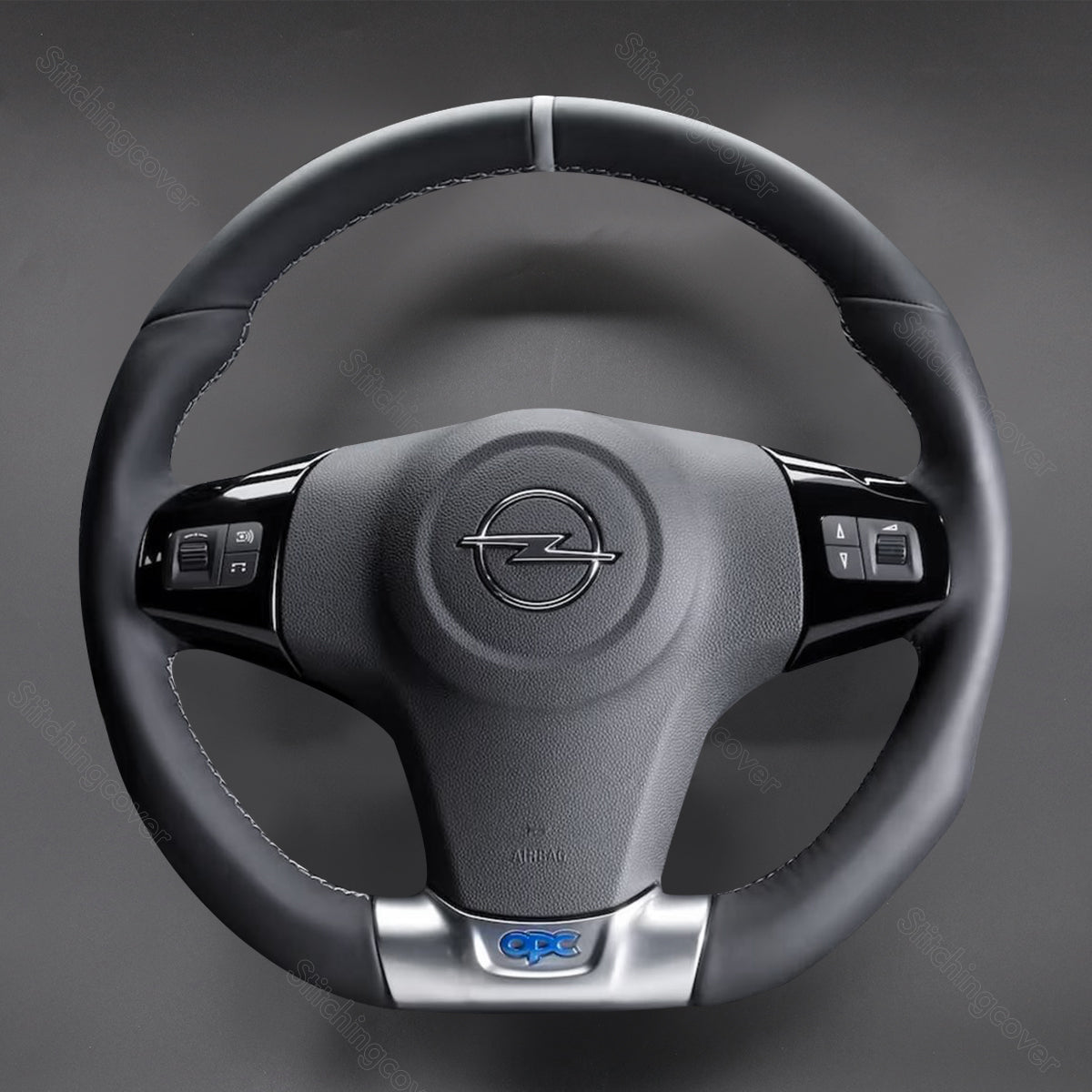 Funda Para Volante Opel Corsa D 2006-2014 - Protector Antideslizante, 38 Cm, Fácil De Limpiar