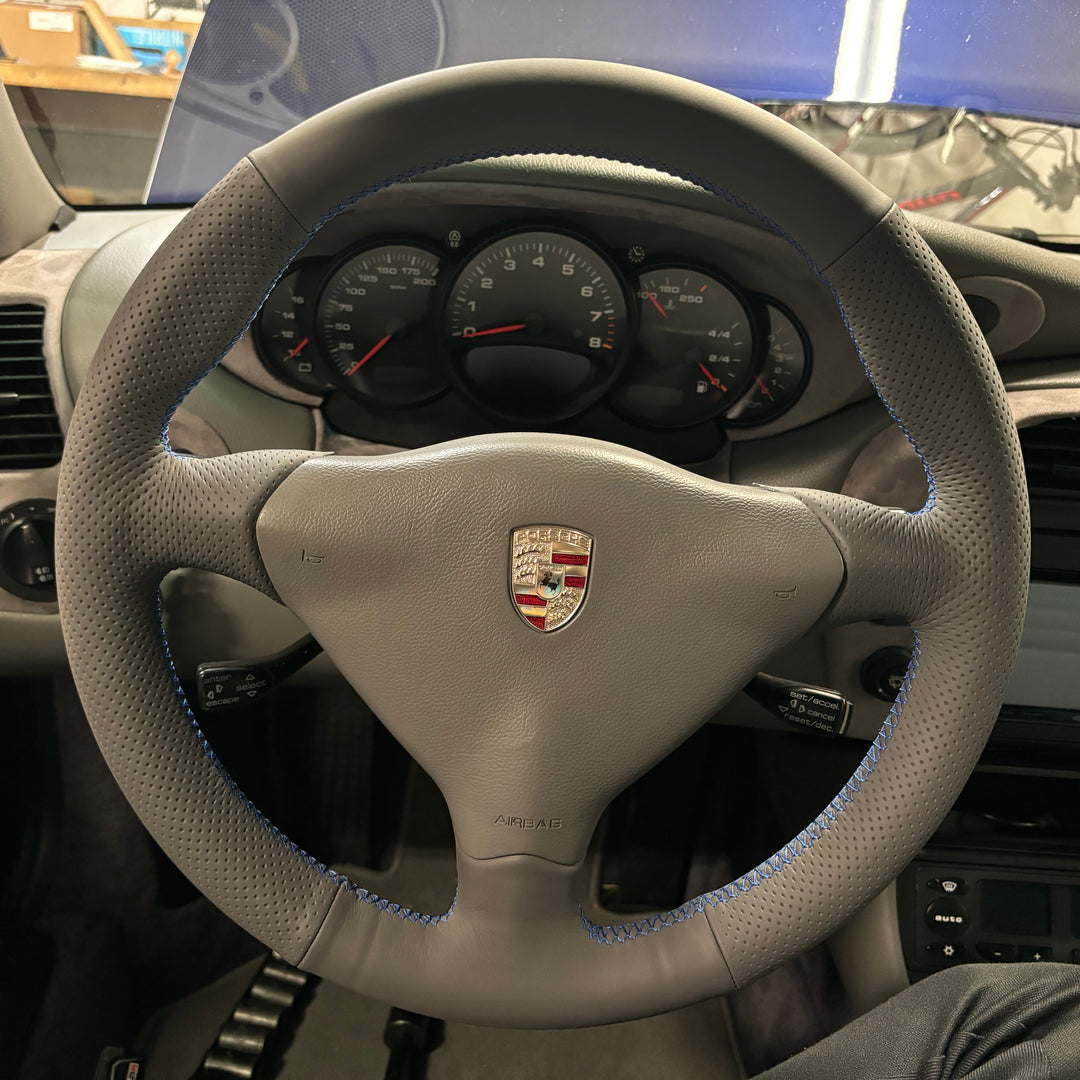 Steering Wheel Cover for Porsche 911 Turbo 996 1998-2005 (3)