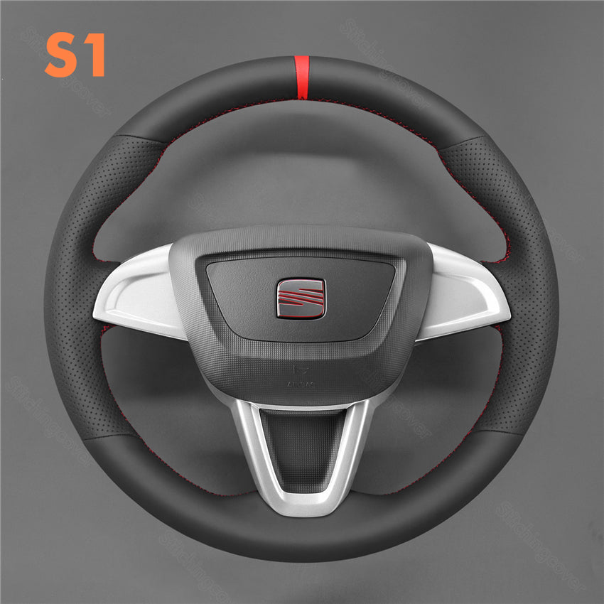 Steering Wheel Cover for Seat Ibiza 6J Mii 2012-2020