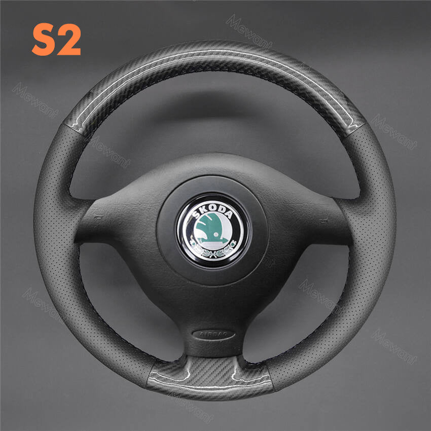 Steering Wheel Cover for Skoda Fabia 1 (6Y) 2004-2005