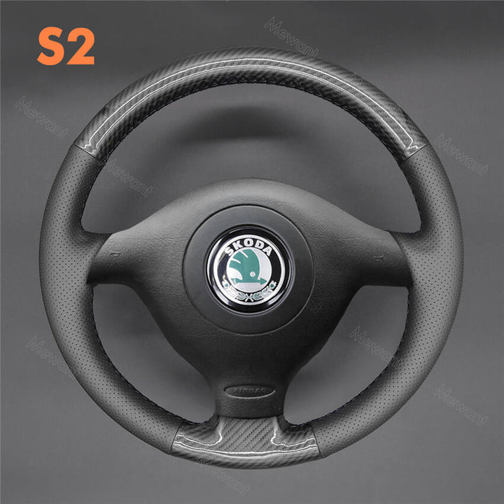 Steering Wheel Cover for Skoda Fabia 1 (6Y) 2004-2005