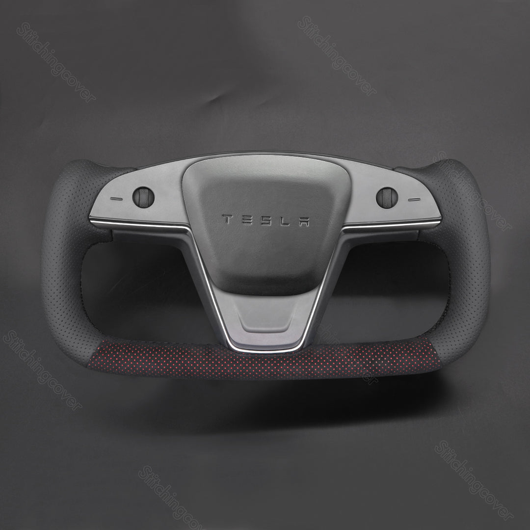 Steering Wheel Cover for Tesla model S X 2021-2023 (3)