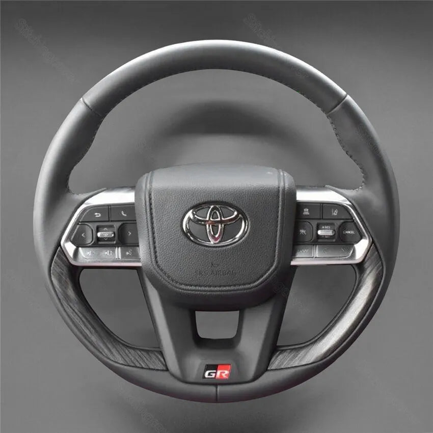Steering Wheel Cover for Toyota Land Cruiser 300 LC300 GR 2021-2023