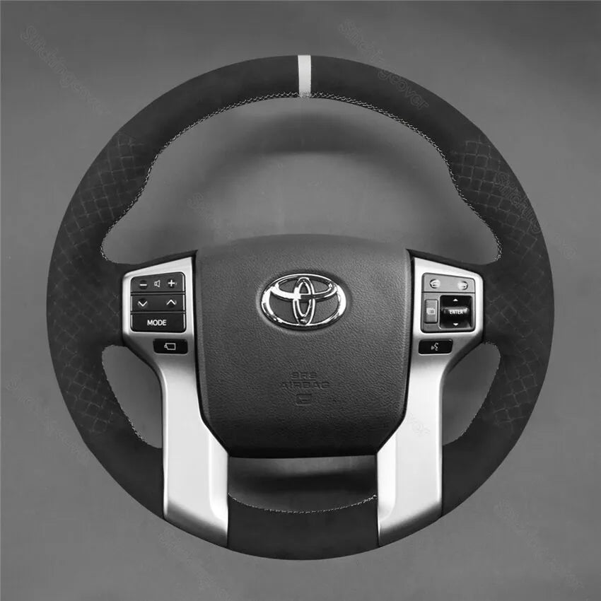 Steering Wheel Cover for Toyota Land Cruiser PradoTacoma Tundra Sequoia 4Runner 2010-2020