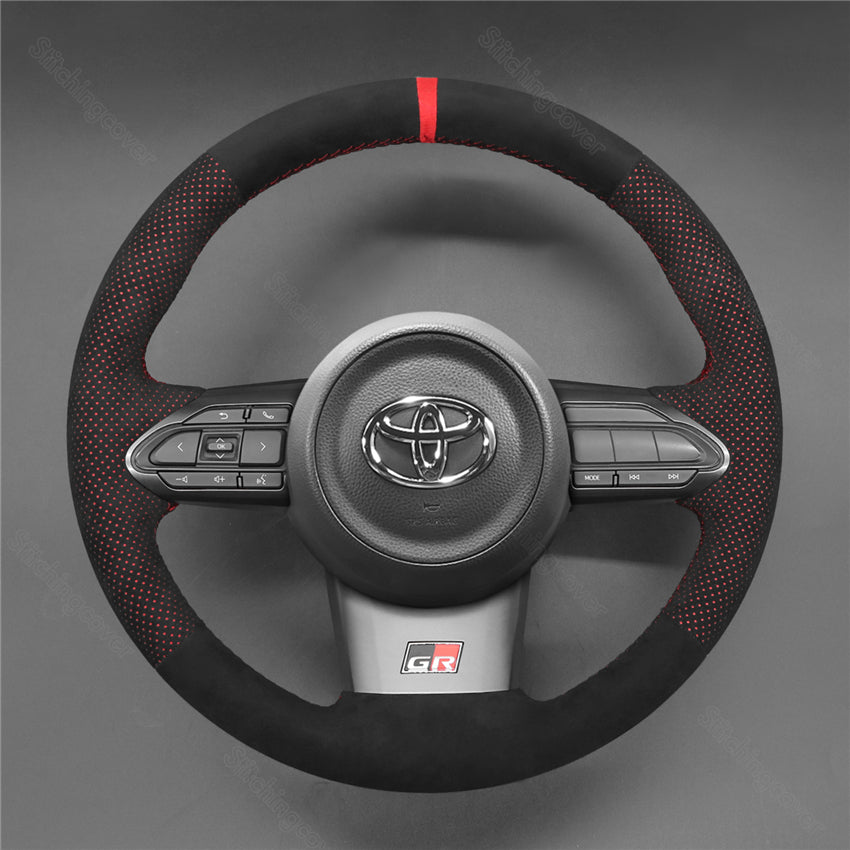 Steering Wheel Cover for Toyota Yaris GR Corolla GR 2020 2021 2022 2023 2024