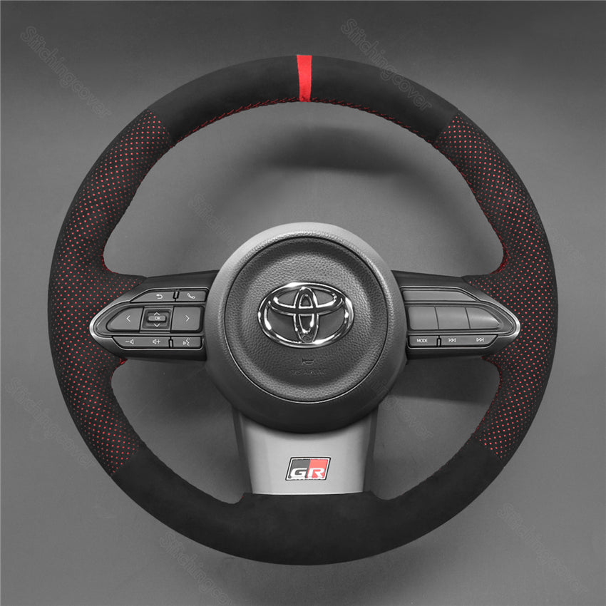Steering Wheel Cover for Toyota Yaris GR 2020 2021 2022 2023