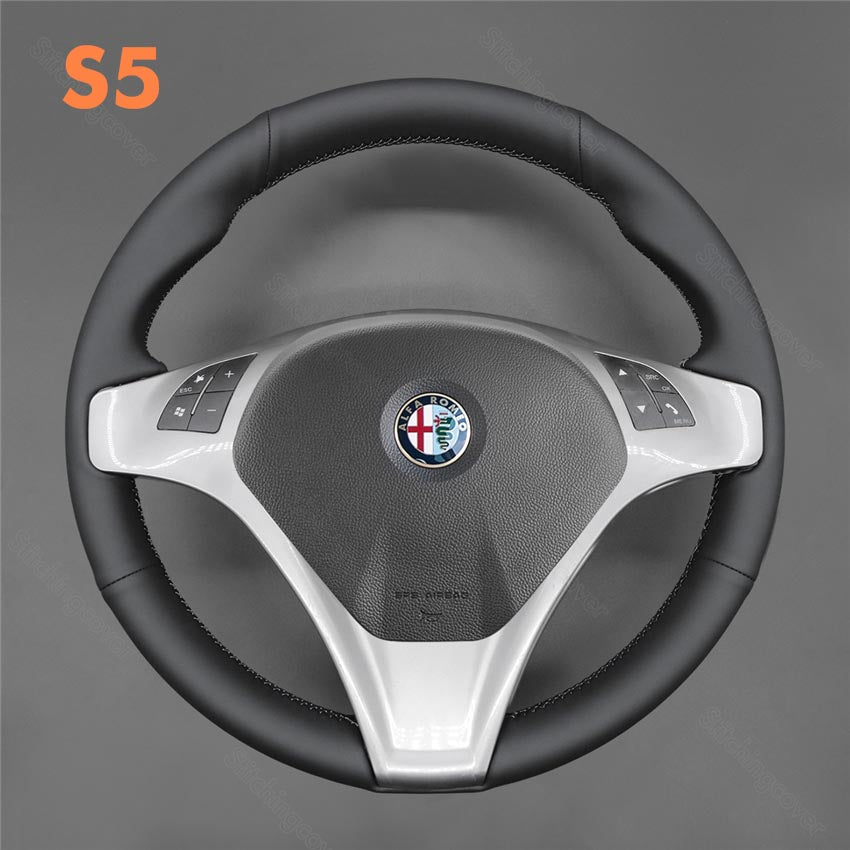 Steering Wheel Cover For Alfa Romeo Giulietta MiTo 2009-2015