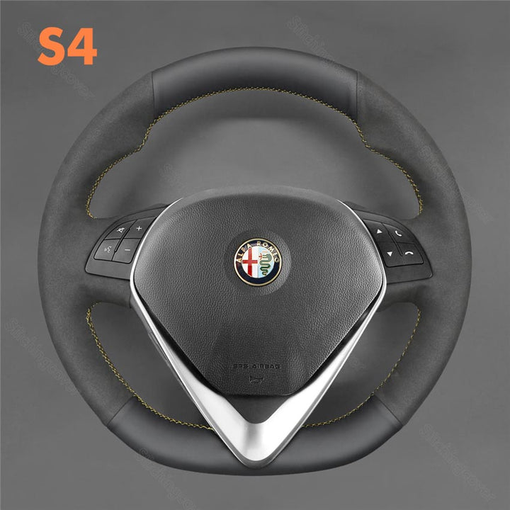 Steering Wheel Cover For Alfa Romeo Giulietta MiTo 2014-2021