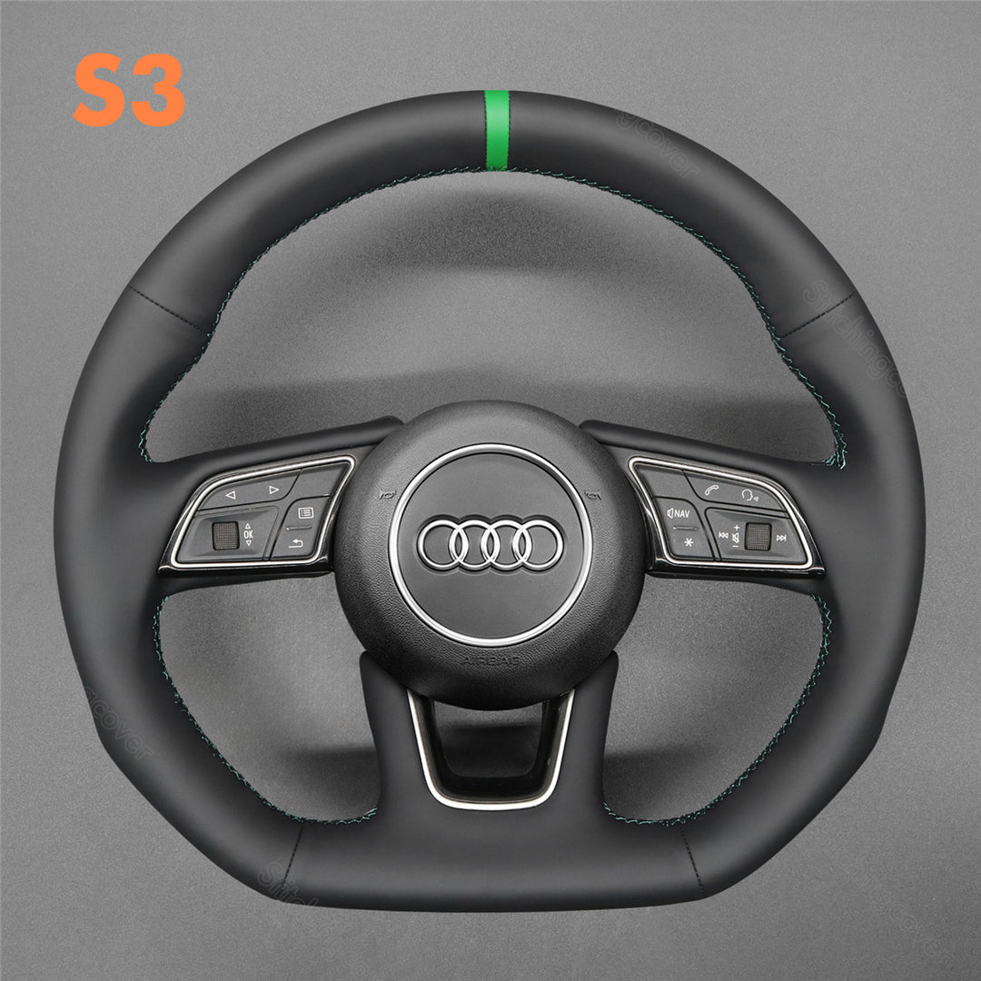 Steering Wheel Cover For Audi A3 A5 RS3 RS5 S3 S4 S5
