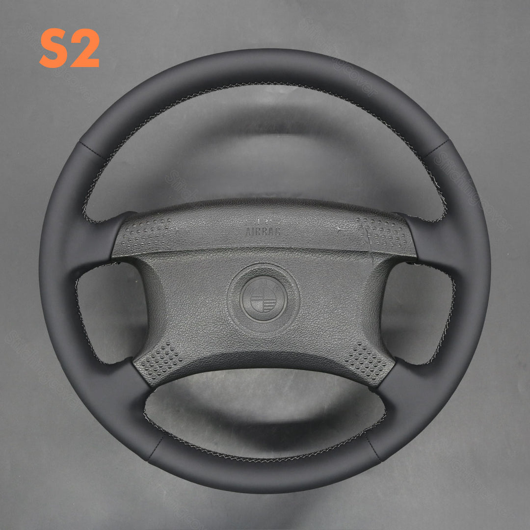 Steering Wheel Cover For BMW E34 E32 525i 530i 535i 540i 740i 750i 328i Convertible 1982-1997