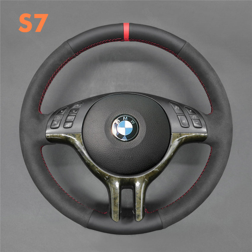 Steering Wheel Cover For BMW E36 E37 E38 E39 E45 E46 E53