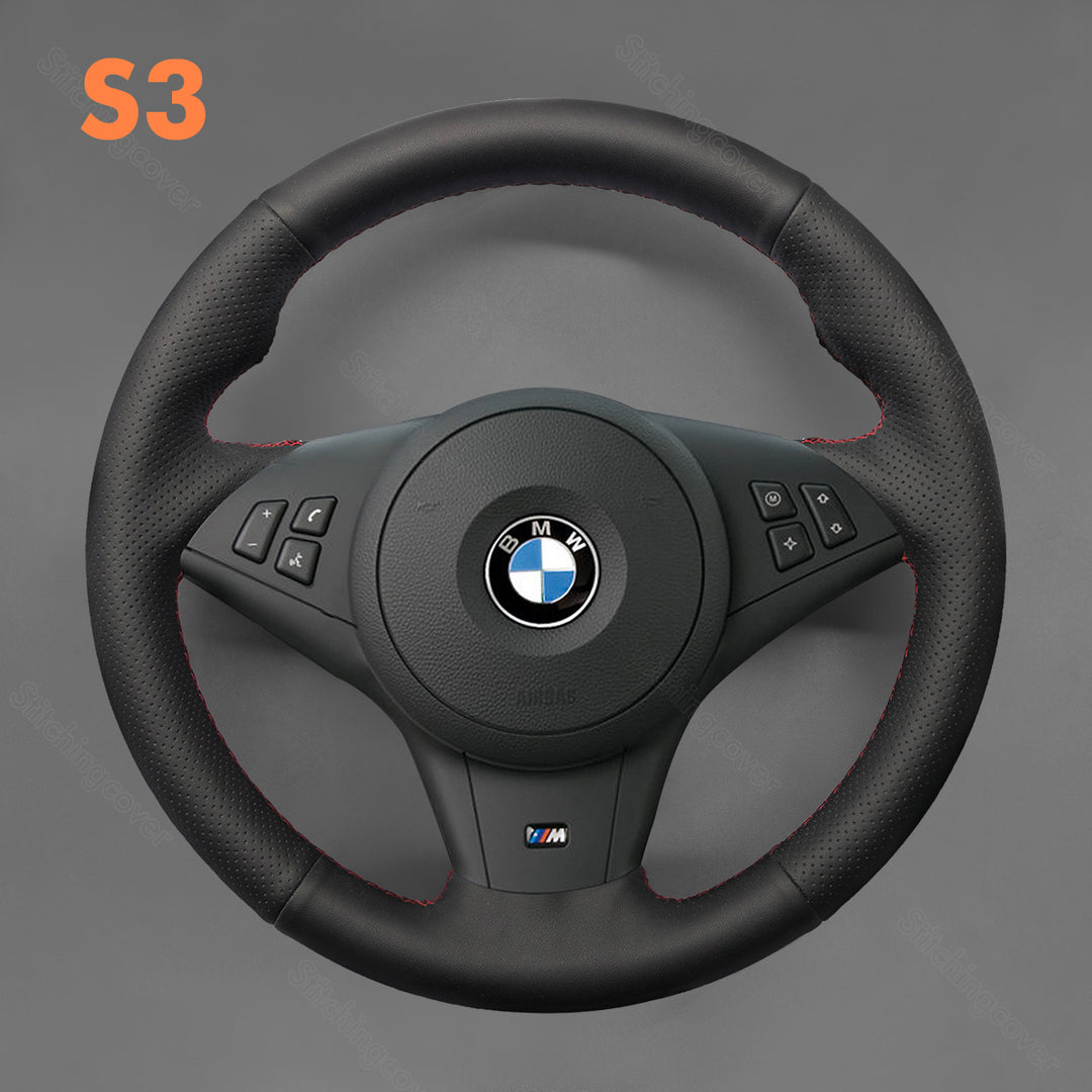 Steering Wheel Cover For BMW E60 E61 E63 E64 530d M sport