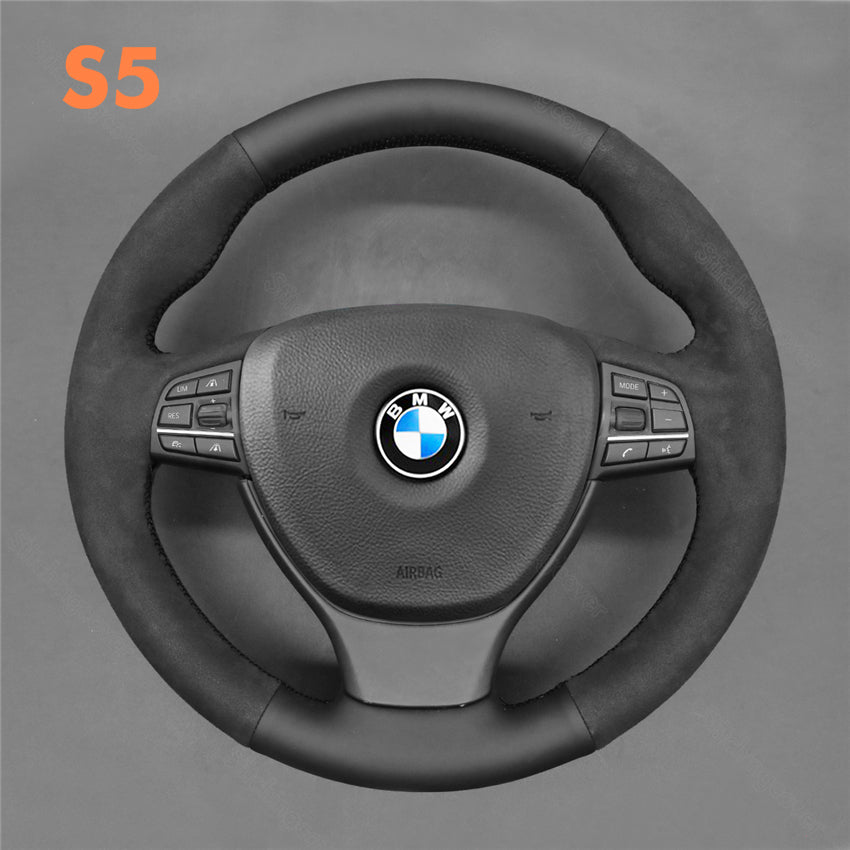 Steering Wheel Cover For BMW F01 F02 F06 F07 F10 F11 F12 F13