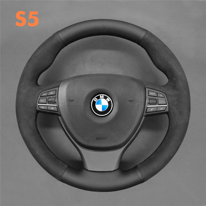 Steering Wheel Cover For BMW F01 F02 F06 F07 F10 F11 F12 F13