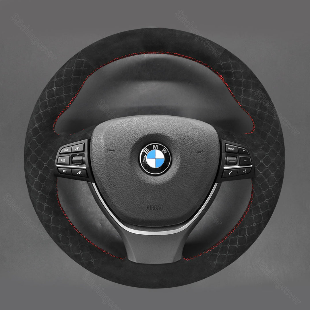 Steering Wheel Cover For BMW F01 F02 F06 F07 F10 F11 F12 F13