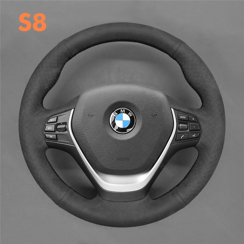 Steering Wheel Cover For BMW F20 F21 F22 F23 F30 F31 F32 F33 F34 F36