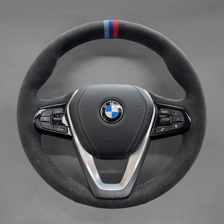 Steering Wheel Cover For BMW i4 G01 G02 G05 G06 G07 G11 G12 G20 G22 G23 G26 G29 G30 G31 G32 F44 2015-2024