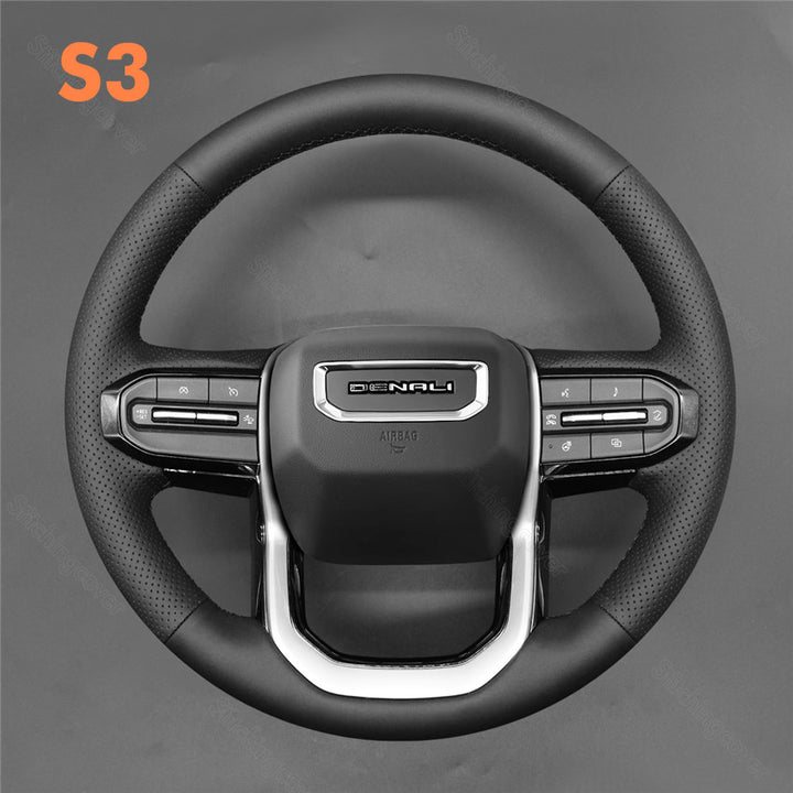 Steering Wheel Cover For GMC Canyon Sierra EV Denali 2023-2025