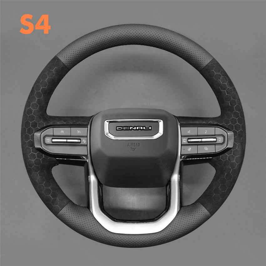 Steering Wheel Cover For GMC Canyon Sierra EV Denali 2023-2025