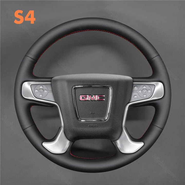 Steering Wheel Cover For GMC Sierra 1500 Sierra 2500 Sierra 3500 Yukon Denali 2014-2020