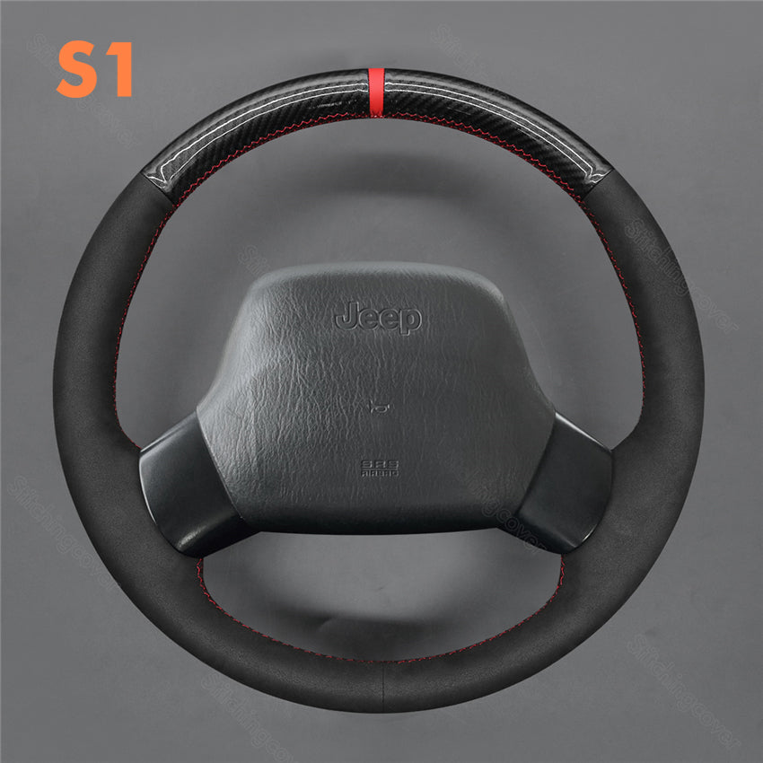 Steering Wheel Cover For Jeep Wrangler XJ TJ Cherokee 1997-2000