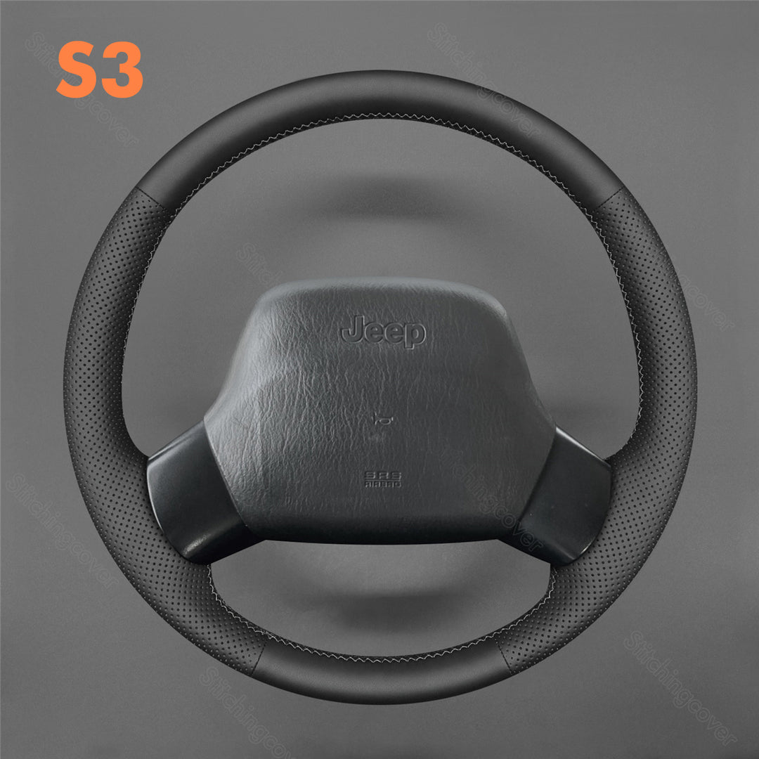 Steering Wheel Cover For Jeep Wrangler XJ TJ Cherokee 1997-2001